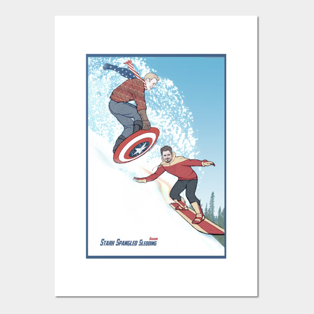 Stark Spangled Sledding